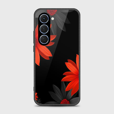 Tecno Spark 40 Pro - Floral Series 2 - HQ Ultra Shine Premium Infinity Glass Soft Silicon Borders Case