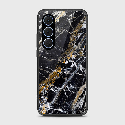 Tecno Spark 40 Pro - Black Marble Series - HQ Ultra Shine Premium Infinity Glass Soft Silicon Borders Case