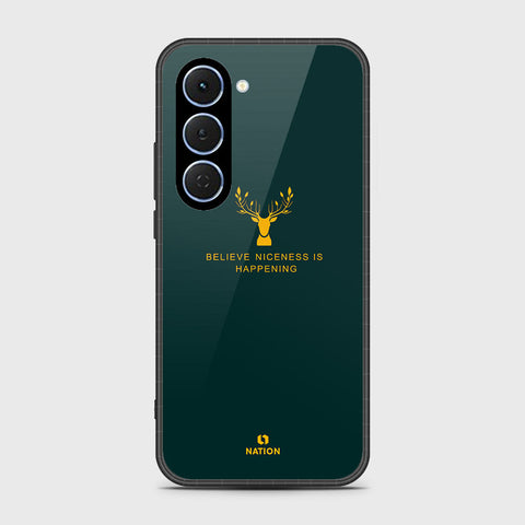 Tecno Spark 40 Pro - Nice Series - HQ Ultra Shine Premium Infinity Glass Soft Silicon Borders Case