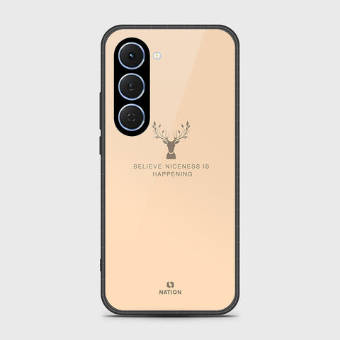 Tecno Spark 40 Pro - Nice Series - HQ Ultra Shine Premium Infinity Glass Soft Silicon Borders Case