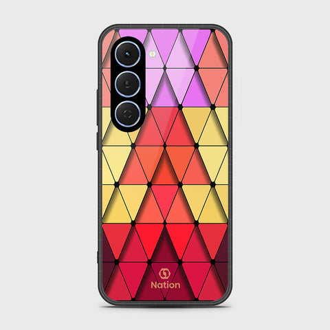 Tecno Spark 40 Pro - Onation Pyramid Series - HQ Ultra Shine Premium Infinity Glass Soft Silicon Borders Case