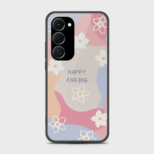 Tecno Spark 40 Pro Plus - Happy Series - HQ Ultra Shine Premium Infinity Glass Soft Silicon Borders Case