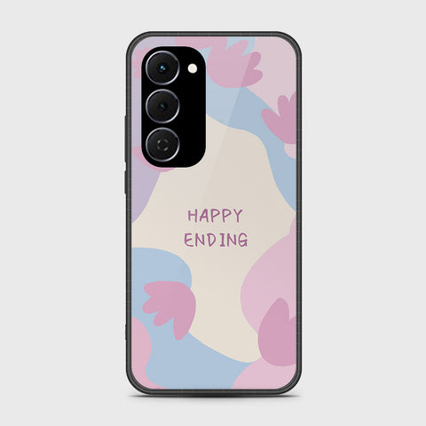 Tecno Spark 40 Pro Plus - Happy Series - HQ Ultra Shine Premium Infinity Glass Soft Silicon Borders Case