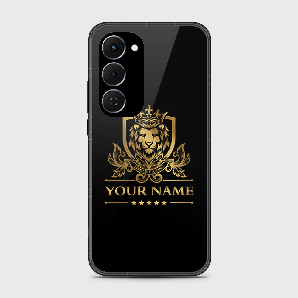 Tecno Spark 40 Pro Plus - Gold Series - HQ Ultra Shine Premium Infinity Glass Soft Silicon Borders Case