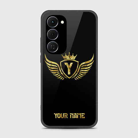 Tecno Spark 40 Pro Plus - Gold Series - HQ Ultra Shine Premium Infinity Glass Soft Silicon Borders Case