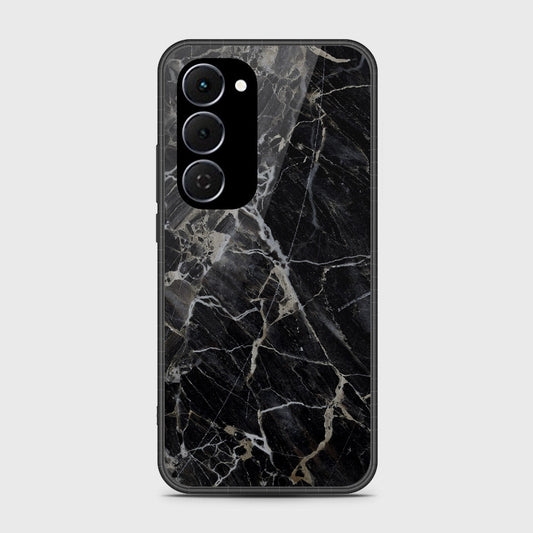 Tecno Spark 40 Pro Plus - Black Marble Series - HQ Ultra Shine Premium Infinity Glass Soft Silicon Borders Case
