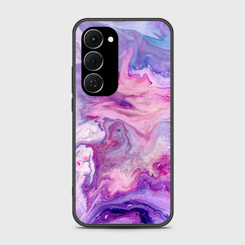 Tecno Spark 40 Pro Plus - Colorful Marble Series - HQ Ultra Shine Premium Infinity Glass Soft Silicon Borders Case