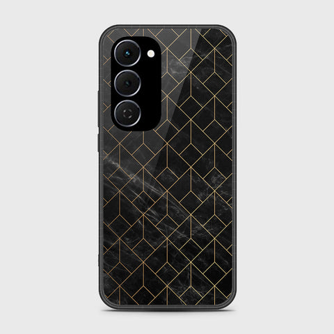Tecno Spark 40 Pro Plus - Black Marble Series - HQ Ultra Shine Premium Infinity Glass Soft Silicon Borders Case