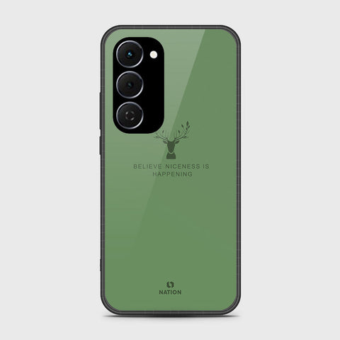 Tecno Spark 40 Pro Plus - Nice Series - HQ Ultra Shine Premium Infinity Glass Soft Silicon Borders Case
