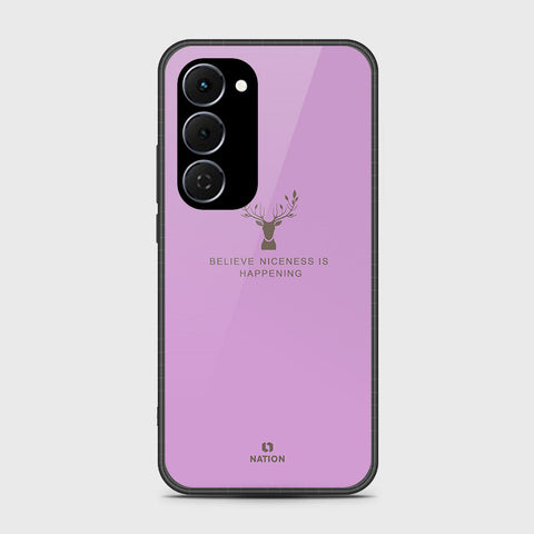 Tecno Spark 40 Pro Plus - Nice Series - HQ Ultra Shine Premium Infinity Glass Soft Silicon Borders Case