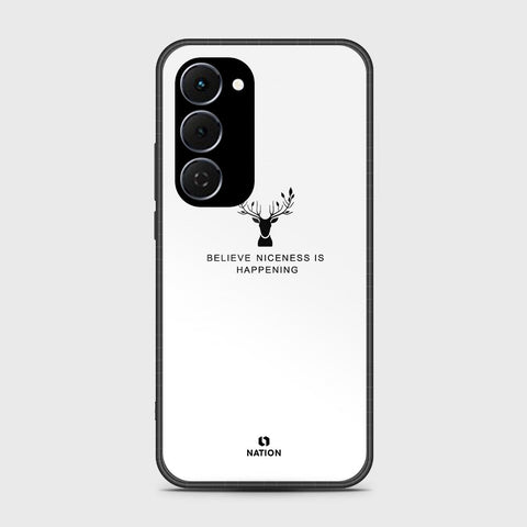 Tecno Spark 40 Pro Plus - Nice Series - HQ Ultra Shine Premium Infinity Glass Soft Silicon Borders Case