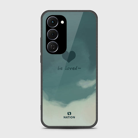 Tecno Spark 40 Pro Plus - Onation Heart Series - HQ Ultra Shine Premium Infinity Glass Soft Silicon Borders Case