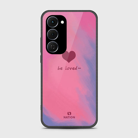 Tecno Spark 40 Pro Plus - Onation Heart Series - HQ Ultra Shine Premium Infinity Glass Soft Silicon Borders Case