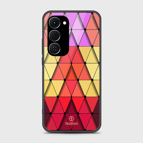 Tecno Spark 40 Pro Plus - Onation Pyramid Series - HQ Ultra Shine Premium Infinity Glass Soft Silicon Borders Case