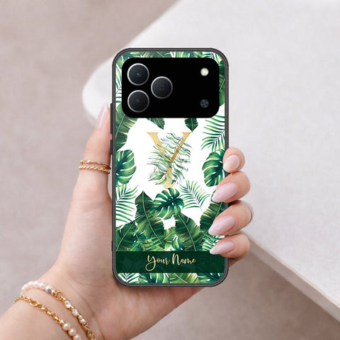Tecno Spark 50 4G Cover - Personalized Alphabet Series - HQ Premium Shine Durable Shatterproof Case