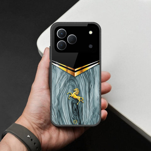 Tecno Spark 50 4G Cover - Majestic Royal V Design - HQ Premium Shine Durable Shatterproof Case