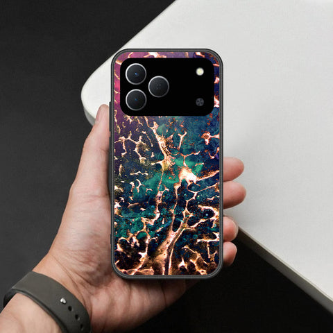 Tecno Spark 50 4G Cover - Colorful Marble Series - HQ Premium Shine Durable Shatterproof Case