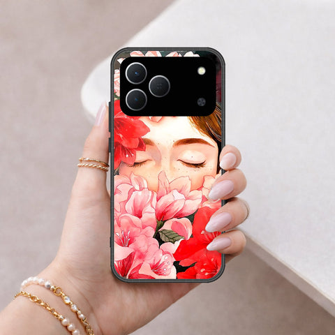 Tecno Spark 50 4G Cover - Floral Series - HQ Premium Shine Durable Shatterproof Case