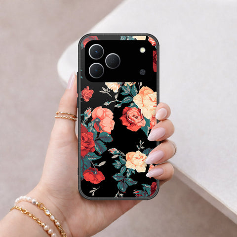 Tecno Spark 50 4G Cover - Floral Series 2 - HQ Premium Shine Durable Shatterproof Case