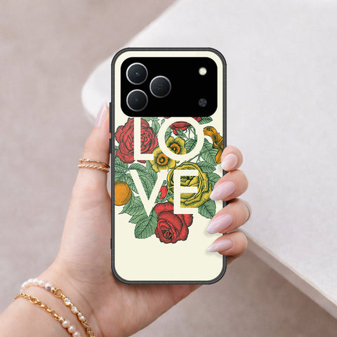 Tecno Spark 50 4G Cover - Floral Series 2 - HQ Premium Shine Durable Shatterproof Case