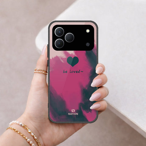 Tecno Spark 50 4G Cover - Onation Heart Series - HQ Premium Shine Durable Shatterproof Case