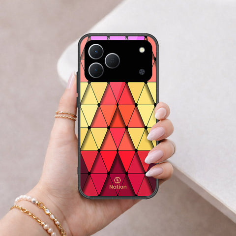Tecno Spark 50 4G Cover - Onation Pyramid Series - HQ Premium Shine Durable Shatterproof Case