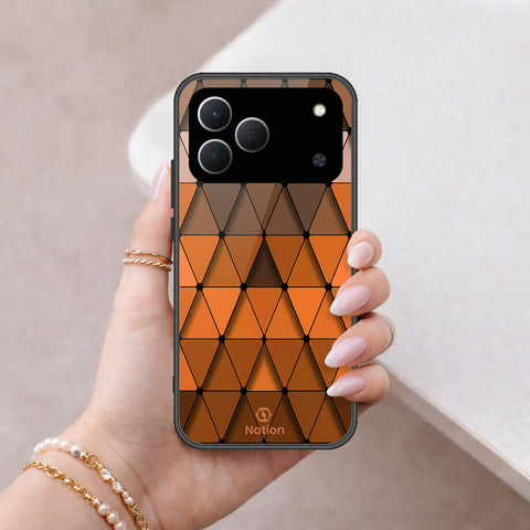 Tecno Spark 50 4G Cover - Onation Pyramid Series - HQ Premium Shine Durable Shatterproof Case