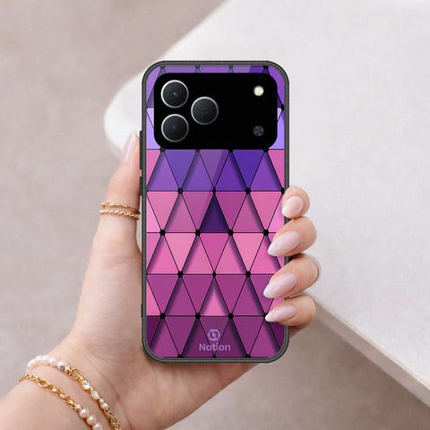 Tecno Spark 50 4G Cover - Onation Pyramid Series - HQ Premium Shine Durable Shatterproof Case
