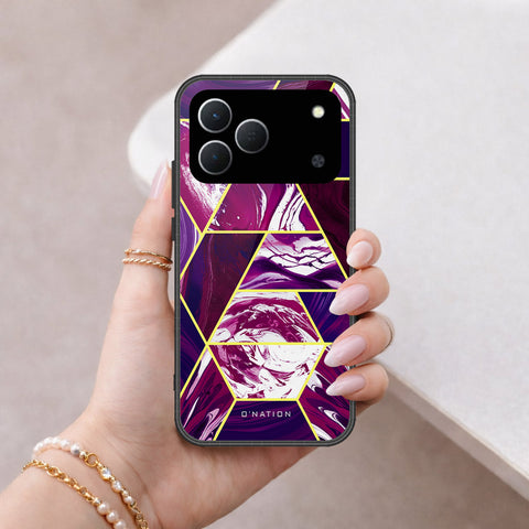Tecno Spark 50 4G Cover - O'Nation Shades of Marble Series - HQ Premium Shine Durable Shatterproof Case
