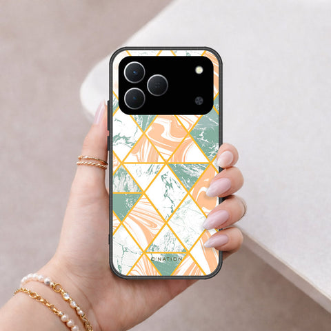 Tecno Spark 50 4G Cover - O'Nation Shades of Marble Series - HQ Premium Shine Durable Shatterproof Case