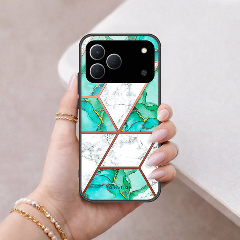 Tecno Spark 50 4G Cover - O'Nation Shades of Marble Series - HQ Premium Shine Durable Shatterproof Case