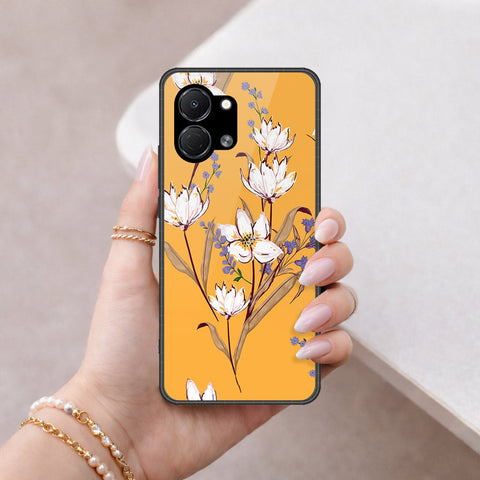 Tecno Spark Go 3 Cover - Floral Series - HQ Premium Shine Durable Shatterproof Case