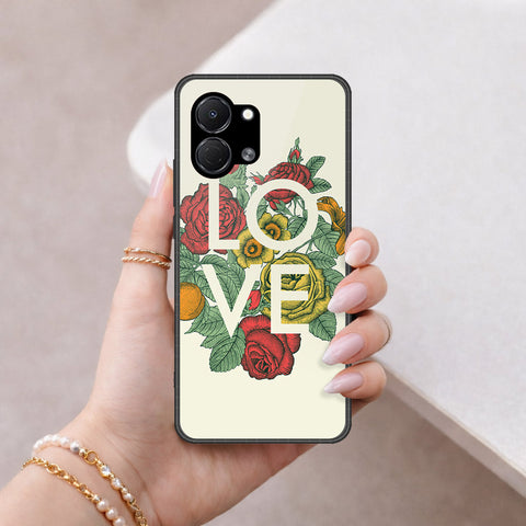 Tecno Spark Go 3 Cover - Floral Series 2 - HQ Premium Shine Durable Shatterproof Case