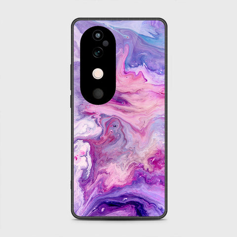 Vivo V40 - Colorful Marble Series - HQ Premium Shine Durable Shatterproof Case