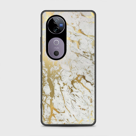 Vivo V40 Pro - White Marble Series - HQ Premium Shine Durable Shatterproof Case