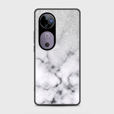 Vivo V40 Pro - White Marble Series - HQ Premium Shine Durable Shatterproof Case