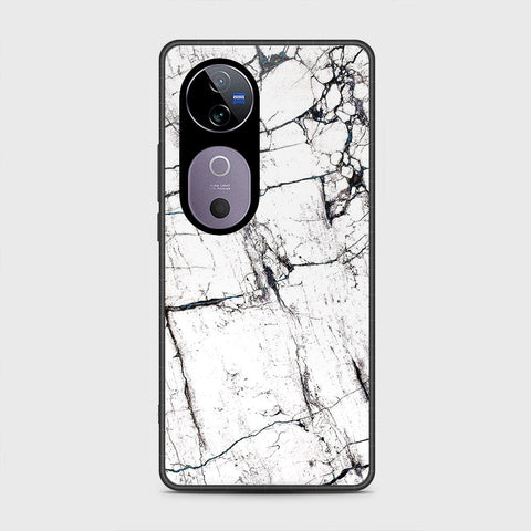 Vivo S19 Pro - White Marble Series 2 - HQ Premium Shine Durable Shatterproof Case