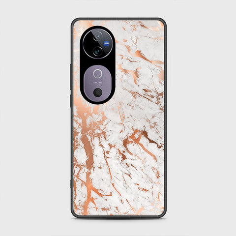Vivo S19 Pro - White Marble Series 2 - HQ Premium Shine Durable Shatterproof Case