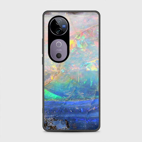 Vivo V40 Pro - Colorful Marble Series - HQ Premium Shine Durable Shatterproof Case