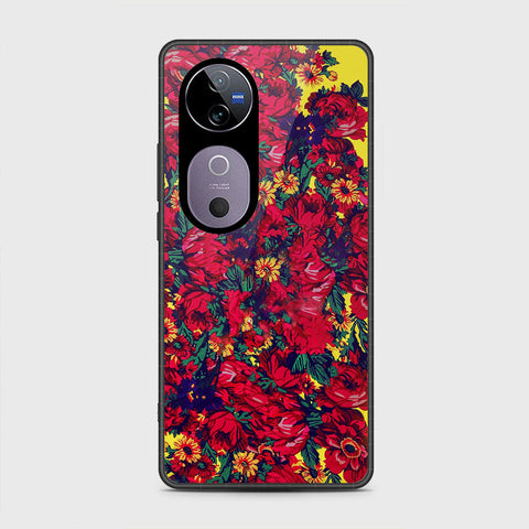 Vivo V40 Pro - Floral Series - HQ Premium Shine Durable Shatterproof Case