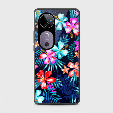 Vivo V40 Pro - Floral Series - HQ Premium Shine Durable Shatterproof Case