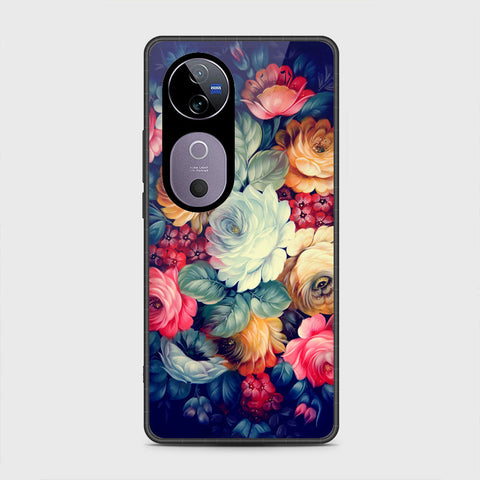 Vivo V40 Pro - Floral Series 2 - HQ Premium Shine Durable Shatterproof Case