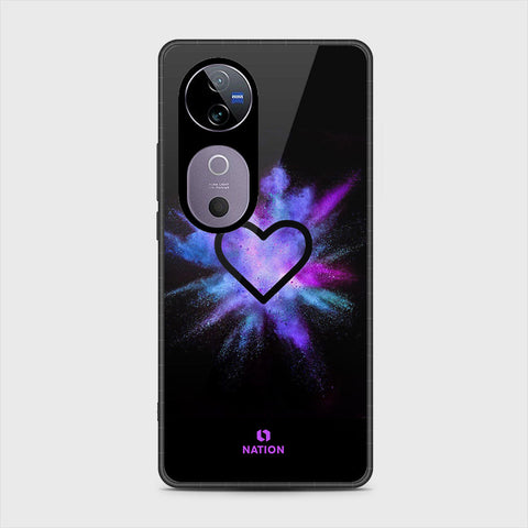 Vivo V40 Pro - Onation Heart Series - HQ Premium Shine Durable Shatterproof Case
