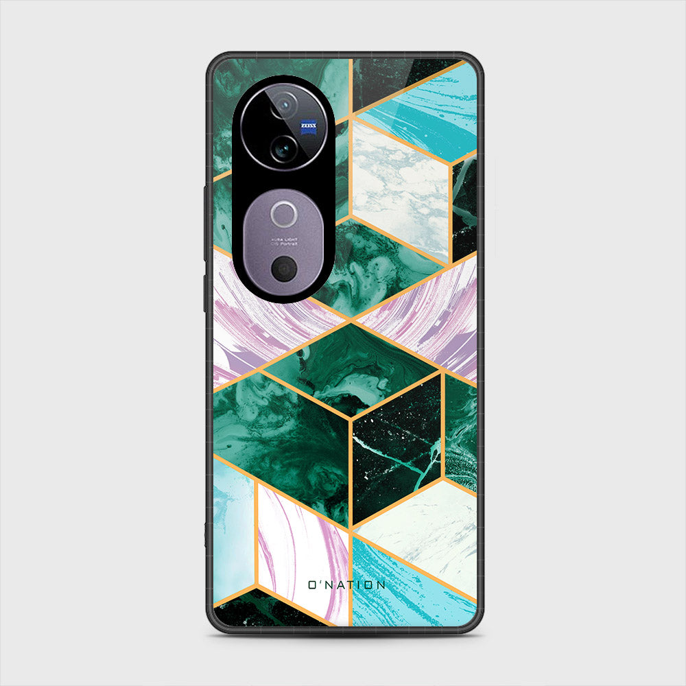 Vivo V40 - O'Nation Shades of Marble Series - HQ Premium Shine Durable Shatterproof Case