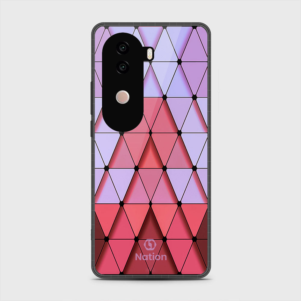 Vivo V40e - Onation Pyramid Series - HQ Premium Shine Durable Shatterproof Case (Fast Delivery)(A)
