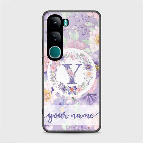 Vivo V40 Lite (IDN) - Personalized Alphabet Series - HQ Premium Shine Durable Shatterproof Case