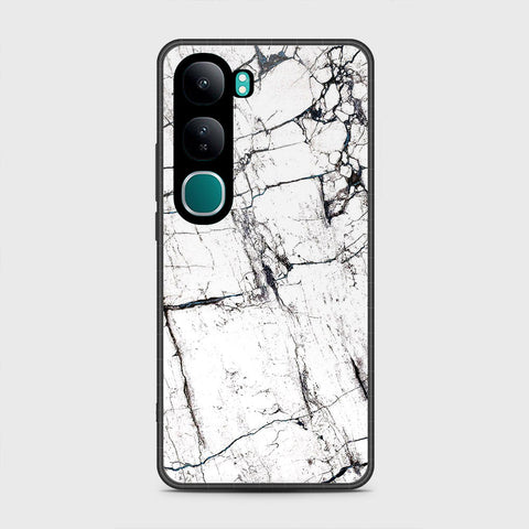 Vivo V40 Lite (IDN) - White Marble Series 2 - HQ Premium Shine Durable Shatterproof Case