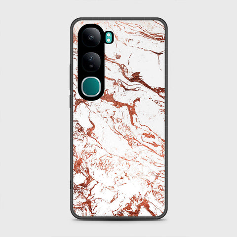 Vivo V40 Lite (IDN) - White Marble Series 2 - HQ Premium Shine Durable Shatterproof Case