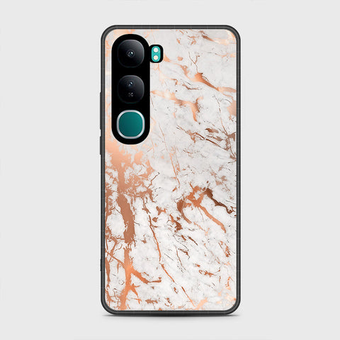 Vivo V40 Lite (IDN) - White Marble Series 2 - HQ Premium Shine Durable Shatterproof Case