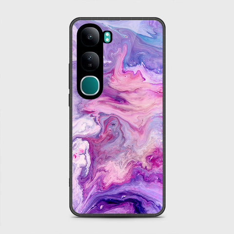 Vivo V40 Lite (IDN) - Colorful Marble Series - HQ Premium Shine Durable Shatterproof Case